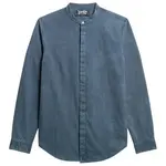 Рубашка Superdry Merchant Indigo Grandad, синий - фото 3