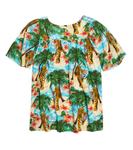 Платье с принтом Kenzo Kids, белый - фото 4