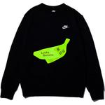 Унисекс худи Nike черное - фото