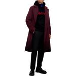 Худи с градиентным эффектом и принтом логотипа HUGO BOSS, черный - фото 5