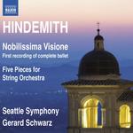 Диск CD Hindemith: Nobilissima Visione (Complete Ballet) / Five Pieces For String Orchestra - Paul Hindemith, Gerard Schwarz, Seattle Symphony Orchestra - фото