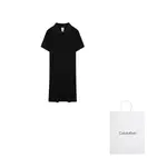Женское платье с коротким рукавом Calvin Klein, черный - фото