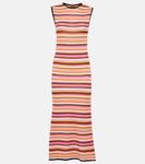 Платье миди из смесового хлопка Missoni, Base Rose Multicolor - фото