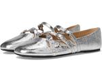 Балетки MICHAEL Michael Kors Indy Flex Ballet, серебряный - фото