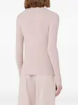 Кардиган Gabriel в рубчик с V-образным вырезом Weekend Max Mara, розовый - фото 3