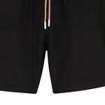 Плавательные шорты с логотипом HUGO BOSS, черные - фото 7