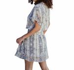 Платье Odelia Smocked серого цвета Veronica M - фото 2