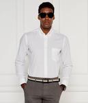 Рубашка мужская Boss Orange хлопковая с карманом, белый - фото 3