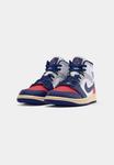 Кроссовки Jordan AIR JORDAN 1 MID, White/Deep Royal Blue/University Red/Neutral Grey/Sail/White - фото 3
