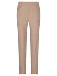 Goldner Брюки Regular 'Louisa' в бежевом цвете - фото