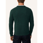 Толстовка lambswool v neck HACKETT LONDON, темно-зеленый - фото 2