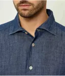 Рубашка regular fit Eleventy, темно-синий - фото 4