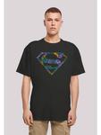 Футболка F4NT4STIC Superman Superheld Floral Logo, черный - фото 3