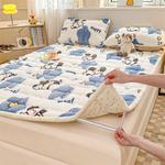 Yalu Матрас 180x200 см, A-класс, молочный флис, тедди флис - фото 8