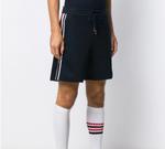 Повседневные шорты мужские синие THOM BROWNE - фото 4