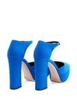 Giuseppe Zanotti туфли Bebe на платформе, синий - фото 3