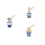 Disney Голубой и белый плюшевый кулон - фото