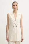 Жилет Simona Corsellini, бежевый - фото 2