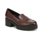 Лоферы Naturalizer Lumos Platform Loafer, Brown Leather - фото