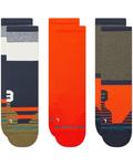 Носки Unisex Stance Route Mid Crew 3-Pack, темно-синий - фото
