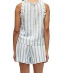 Кими Полосатый Топ MELISSA NEPTON, синий - фото 3