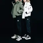 Пуховик мужской зеленый Mlb - фото 4