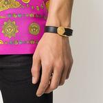 VERSACE Браслет Wristbands Men's Black - фото 4