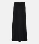 Кашемировое платье миди без бретелек Dolly LISA YANG, черный - фото