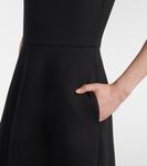 Платье миди из джерси Zigote S Max Mara, Nero - фото 5