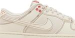 Кроссовки Dunk Low SE 'Sashiko - Light Orewood Brown', кремовый - фото 2