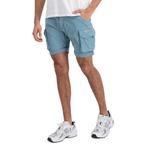 Шорты Alpha Industries Crew Cargo, синий - фото