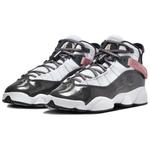 Кроссовки Jordan 6 Rings 'White Red Stardust' GS, розовый - фото 3