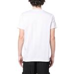 Футболка унисекс белая Moncler, белый - фото 3