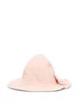Шляпа с бантом Il Gufo, розовый - фото 3