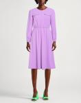 Платье миди Armani Exchange, сиреневый - фото 2
