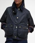 Вощеная куртка Barbour Cropped Beadnell, Navy/Classic - фото 6