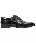 Мужские туфли Karson Wingtip Double-Monk Strap Stacy Adams, черный - фото 3