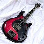 Басс гитара Ernie Ball Music Man StingRay 5 H Special, Raspberry Burst / Ebony - фото 3