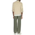 Свитер Maison Kitsuné с V-образным вырезом Maison Kitsune, бежевый - фото 5