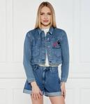 Икона джинсовой куртки — дуэт Regular fit Karl Lagerfeld, синий - фото