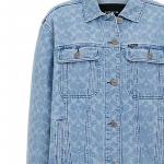 COACH Женская куртка, цвет Light water washing - фото 5