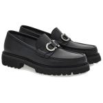 Лоферы мужские Black Ferragamo - фото 3