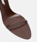 Кожаные сандалии Double Strap 95 Christen, Forest Brown - фото 5