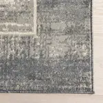 Коврик в винтажном стиле с границами Casiane nuLOOM, 152x244 см, коричневый - фото 15