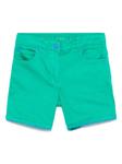 Stella McCartney Kids джинсовые шорты с вышивкой, зеленый - фото