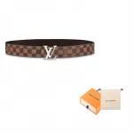 Ремень унисекс Louis Vuitton, коричневый - фото 5