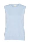 Топ Kaffe Top, Soft Chambray/Light Blue - фото 5