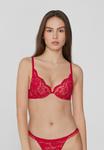 Бюстгальтер Tezenis Triangle bra, Red/Mottled Red - фото