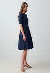 Платье Jimmy Key CREW NECK SHORT SLEEVE MIDI , Dark Blue - фото 4