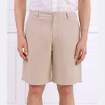 Льняные шорты стандартного кроя Armani Exchange, желтый - фото